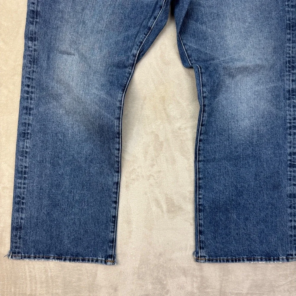 American Eagle‎ Bootcut Jeans Mens 38x30  Blue Y2K Vintage Faded Wash